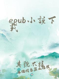 epub小说下载