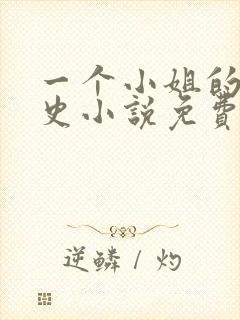 一个小姐的血泪史小说免费阅读