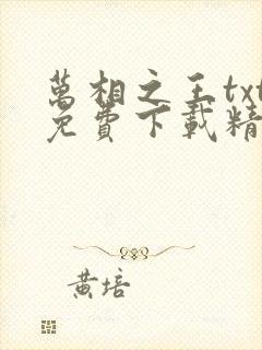 万相之王txt免费下载精校版