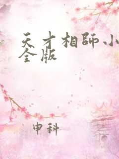 天才相师小说完全版