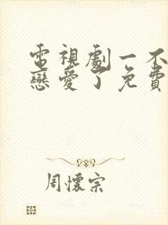 电视剧一不小心恋爱了免费观看