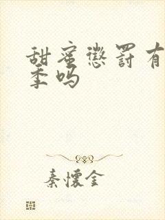 甜蜜惩罚有第2季吗