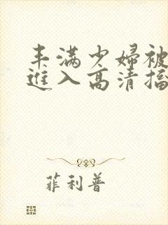 丰满少妇被猛烈进入高清搐