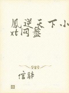 凤逆天下小说txt网盘