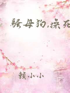 骚母狗,操死你
