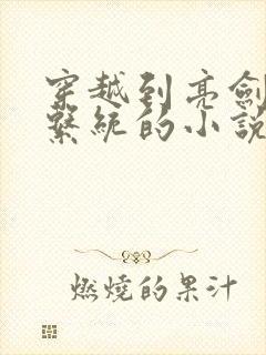 穿越到亮剑拥有系统的小说