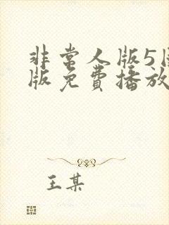 非常人版5国语版免费播放