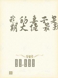 我的妻子是大乘期大佬 最新章节