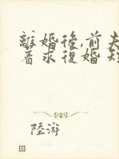 离婚后,前夫哭着求复婚 短剧