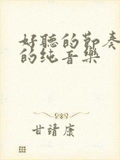 好听的节奏感强的纯音乐