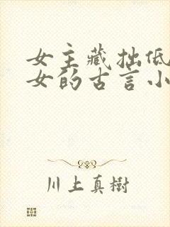 女主藏拙低调庶女的古言小说