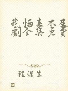 我怕来不及电视剧全集免费