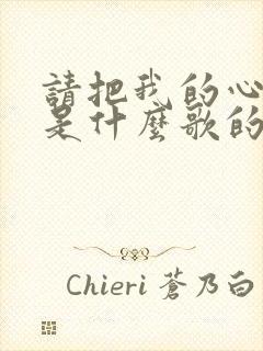 请把我的心带走是什么歌的歌词啊