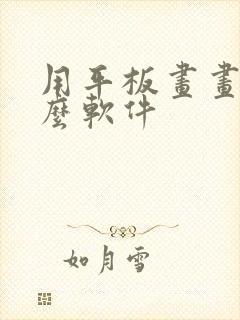 用平板画画用什么软件