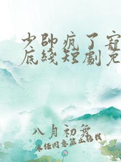 少帅疯了宠妻没底线短剧免费观看全集