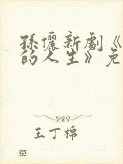 孙俪新剧《蛮好的人生》免费观看