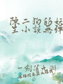 陈二狗的妖孽人生小说无弹窗
