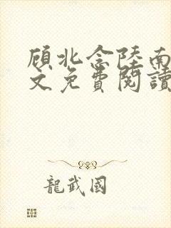 顾北念陆南辰全文免费阅读无弹窗