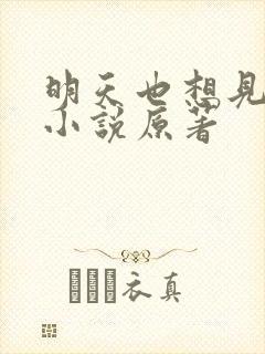 明天也想见到你小说原著