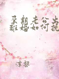 孕期老公出轨要离婚如何挽回