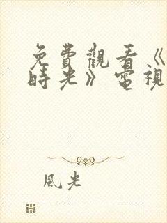 免费观看《大好时光》电视剧