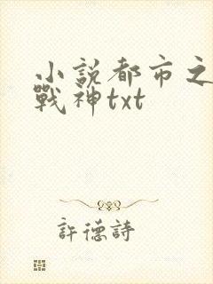 小说都市之至尊战神txt