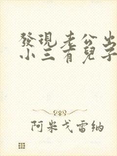 发现老公出轨与小三有儿子了怎么办