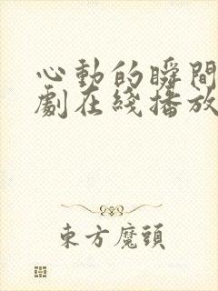 心动的瞬间电视剧在线播放