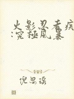 火影忍者疾风传:究极风暴