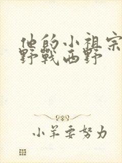 他的小祖宗甜又野战西野