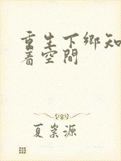 重生下乡知青带着空间