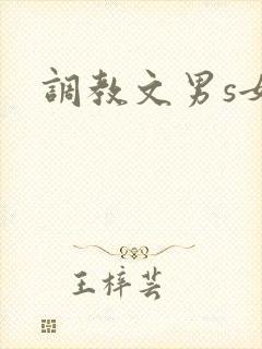 调教文男s女m