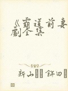 《霸道前妻》短剧全集