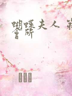 蝴蝶夫人 第一会所