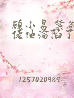 顾小易 禁欲大佬他沦陷了