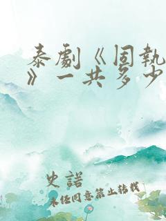 泰剧《固执的爱》一共多少集