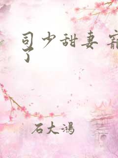 司少甜妻 宠定了