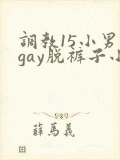 调教15小男生gay脱裤子小说