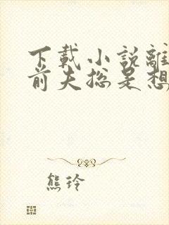 下载小说离婚后前夫总是想追我