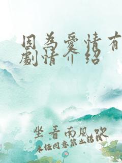 因为爱情有多美剧情介绍