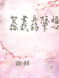 贺聿舟隐婚曝光总裁的掌心宠逃婚了全本阅