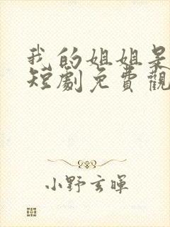 我的姐姐是大帅短剧免费观看全集