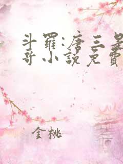 斗罗:唐三是我哥小说免费阅读