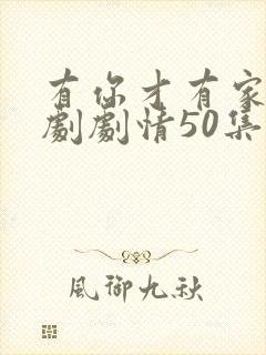 有你才有家电视剧剧情50集免费观看