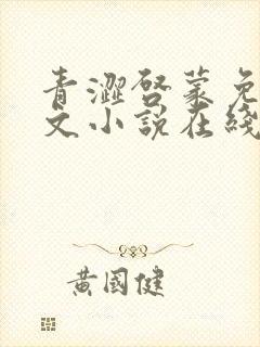 青涩启蒙免费全文小说在线阅读