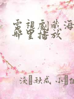 电视剧藏海传在哪里播放