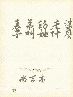 表弟的老婆我儿子叫她什么