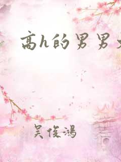 高h的男男文