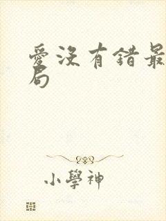 爱没有错最后结局