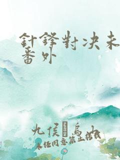 针锋对决未删减番外